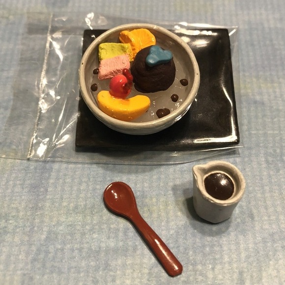 Other - Re-Ment 2003 Dessert Shop In‎ Town #8 ANMITSU FRUIT GELATIN Miniature Food